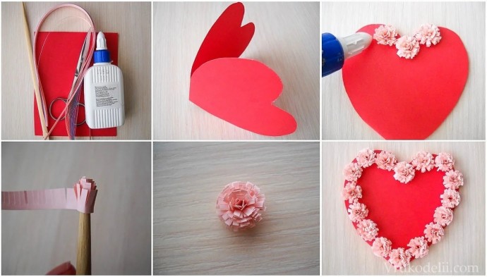 Валентинки для детей: красивые сердечки из бумаги