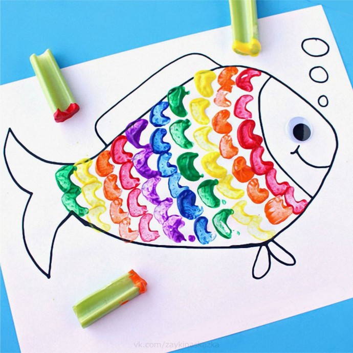 Рисуем рыбок