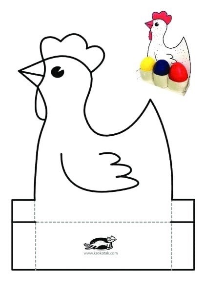 Курочка-органайзер для яиц